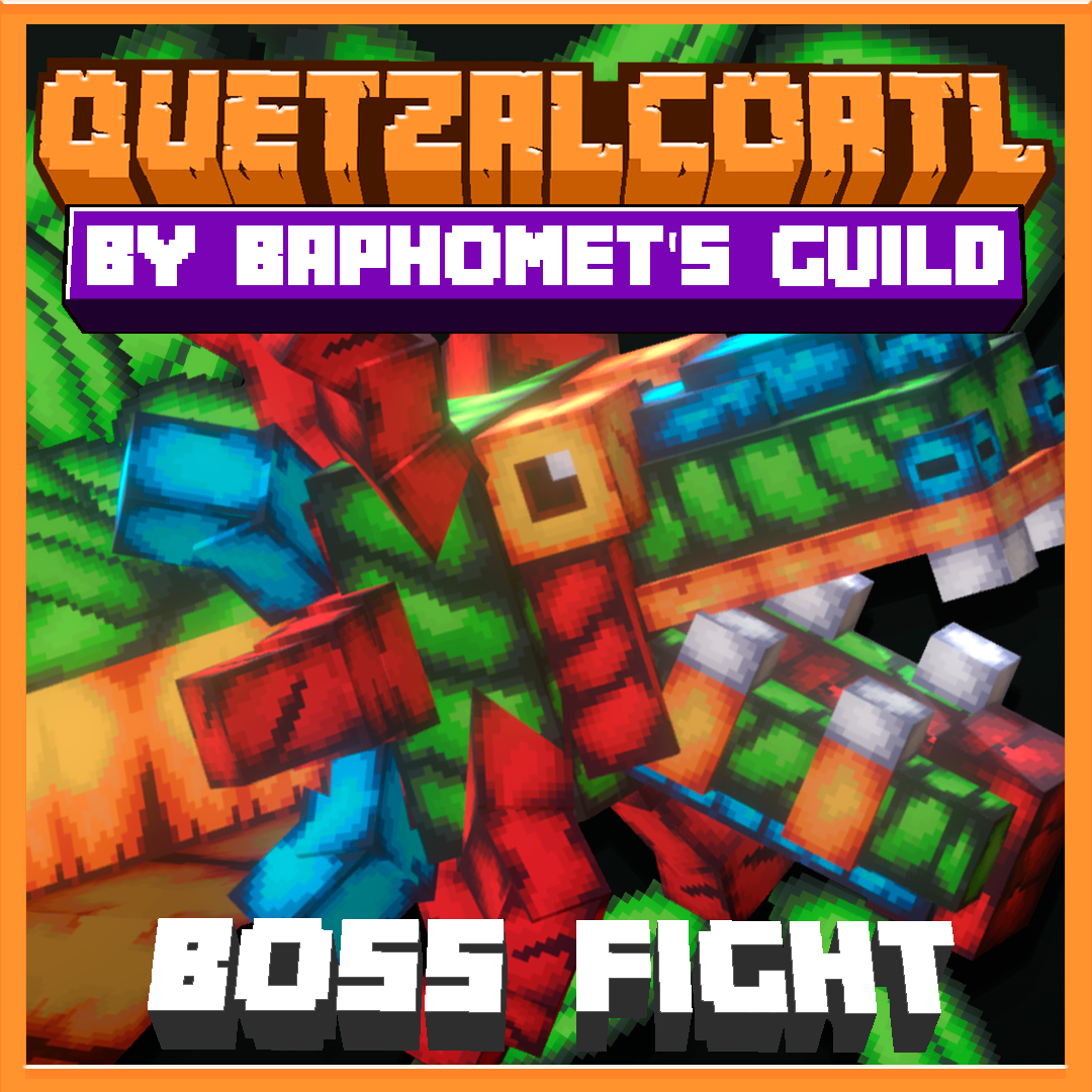 Quetzalcóatl the Feathered Serpent | Boss, Hat, Sword and 