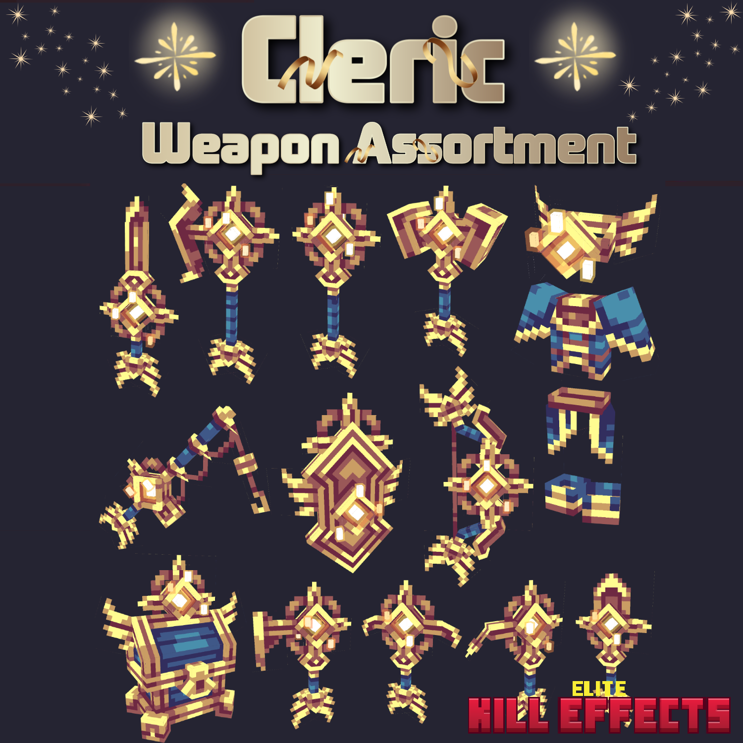 Cleric Assortment-16x + Kill Effect - MCModels