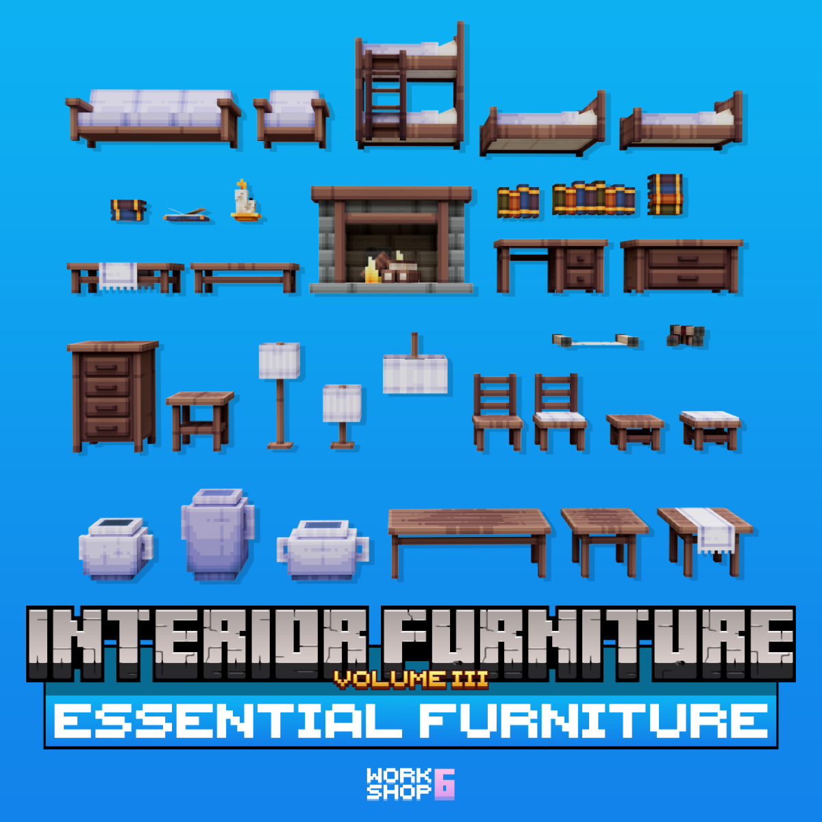 Interior Furniture Essential Furniture MCModels