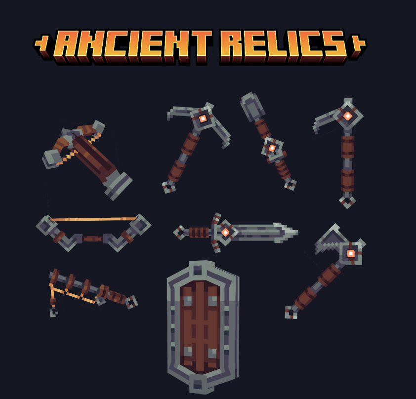 Ancient Relics Pack - MCModels