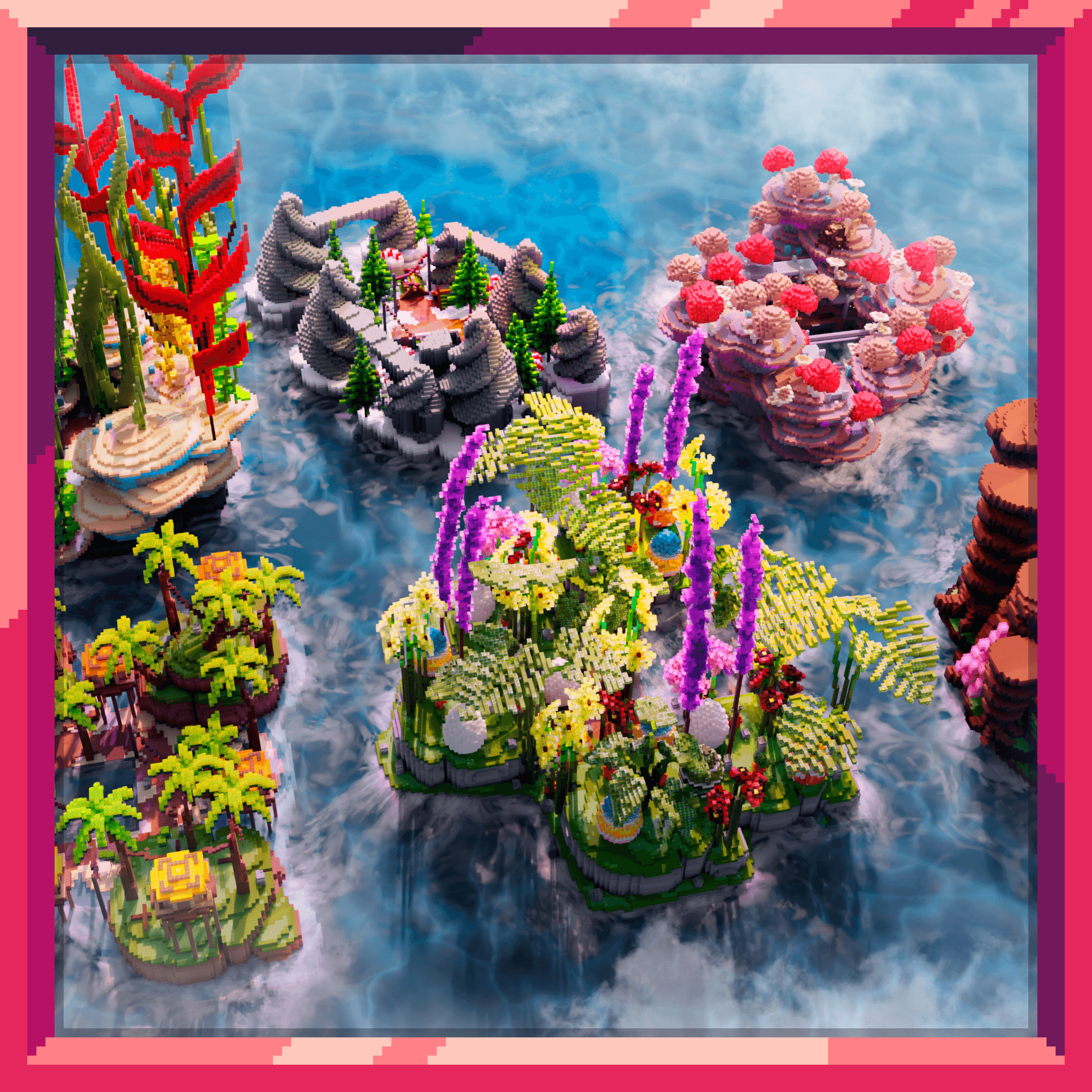 6x Colorful Mines Pack preview image