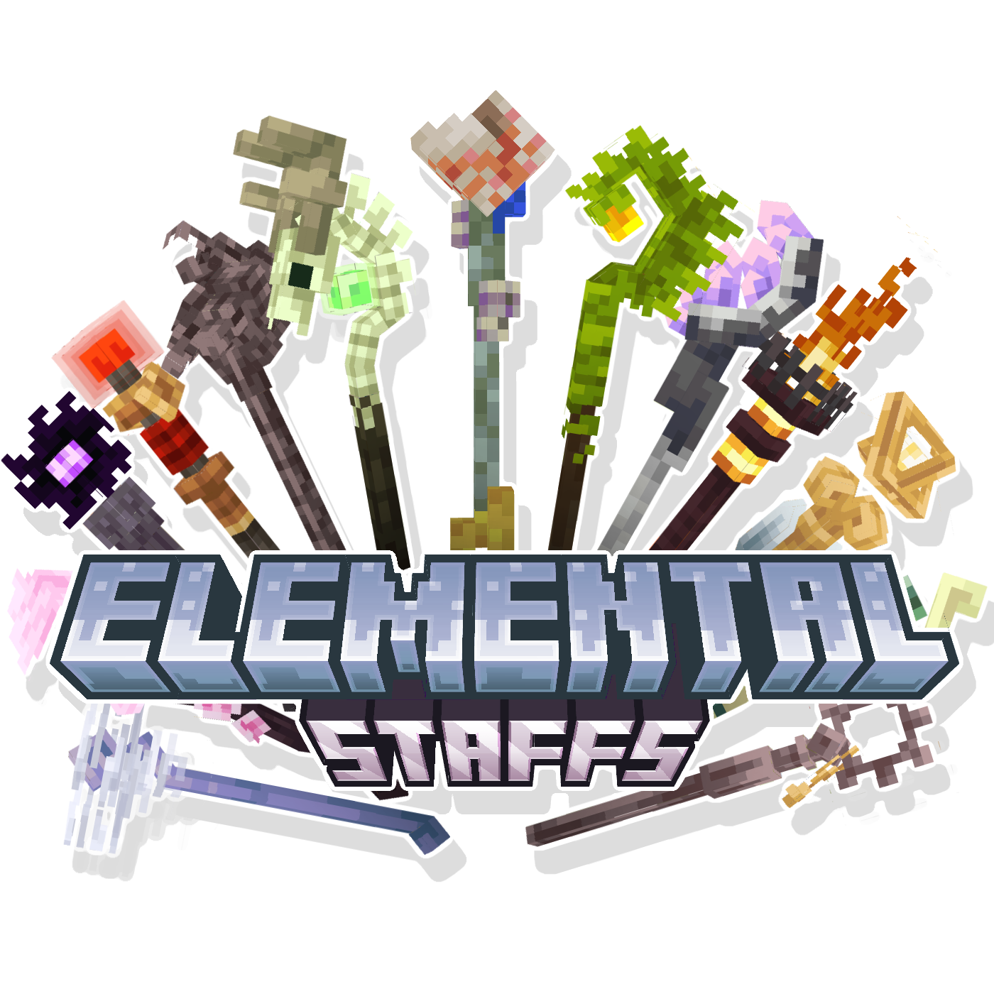 Elemental Staffs - MCModels