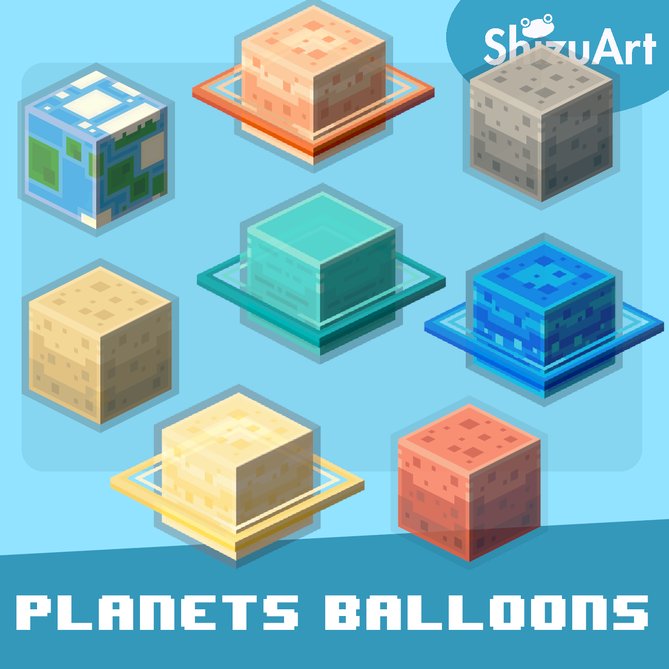 Planets Balloons preview image