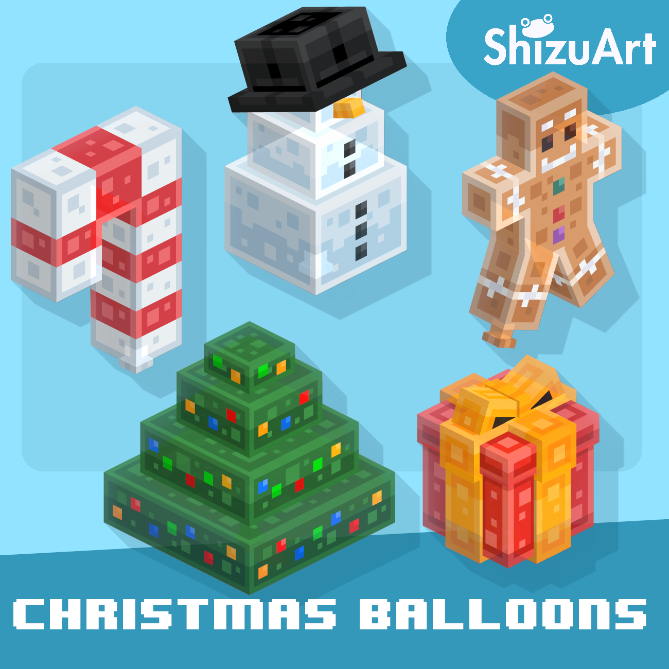 Christmas Balloons preview image