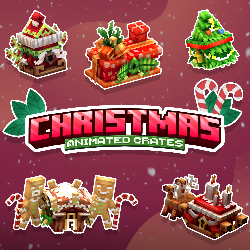 Christmas Crates Animated MCModels christmas-crates-animated-mcmodels