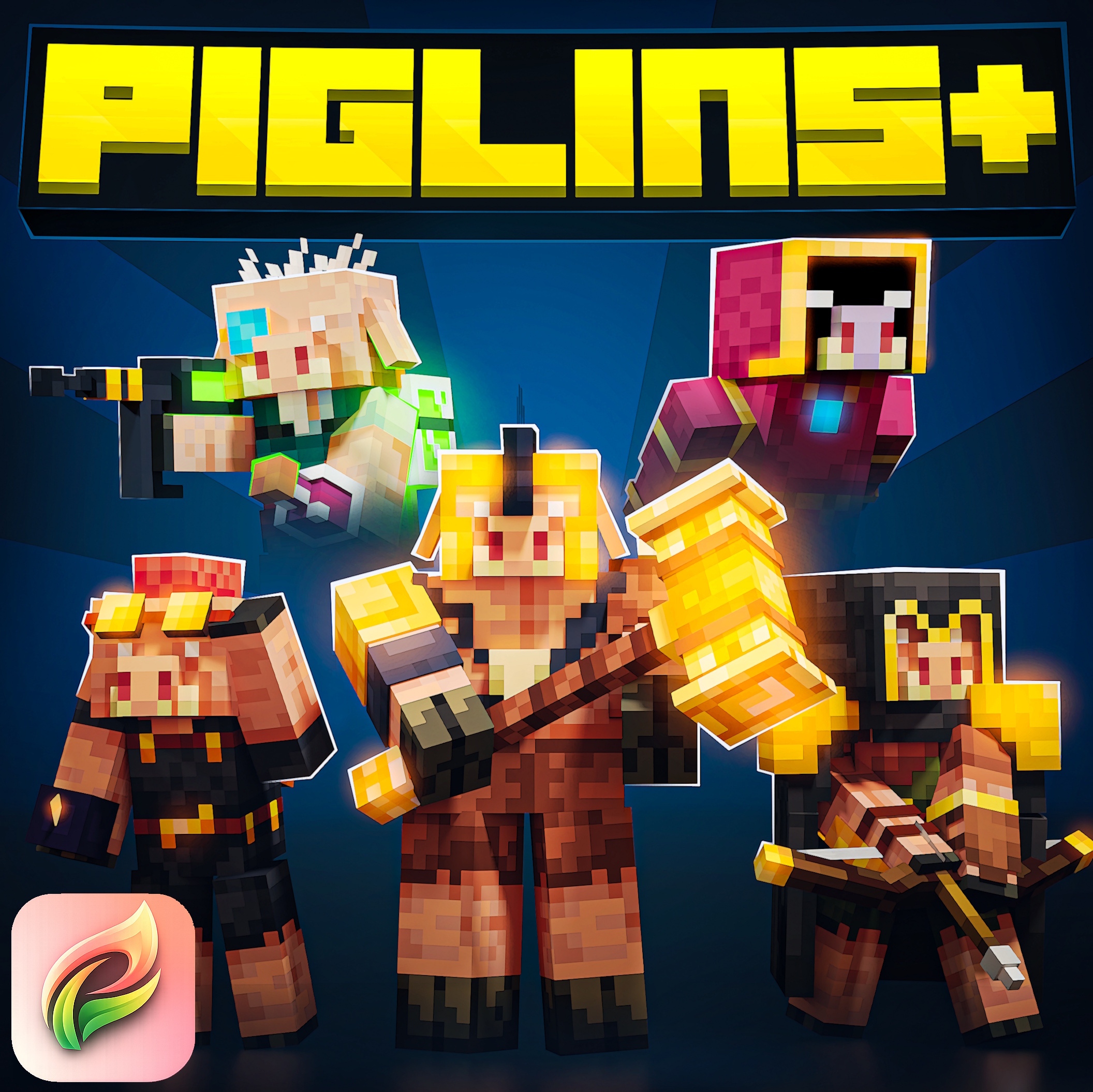 Piglins + preview image