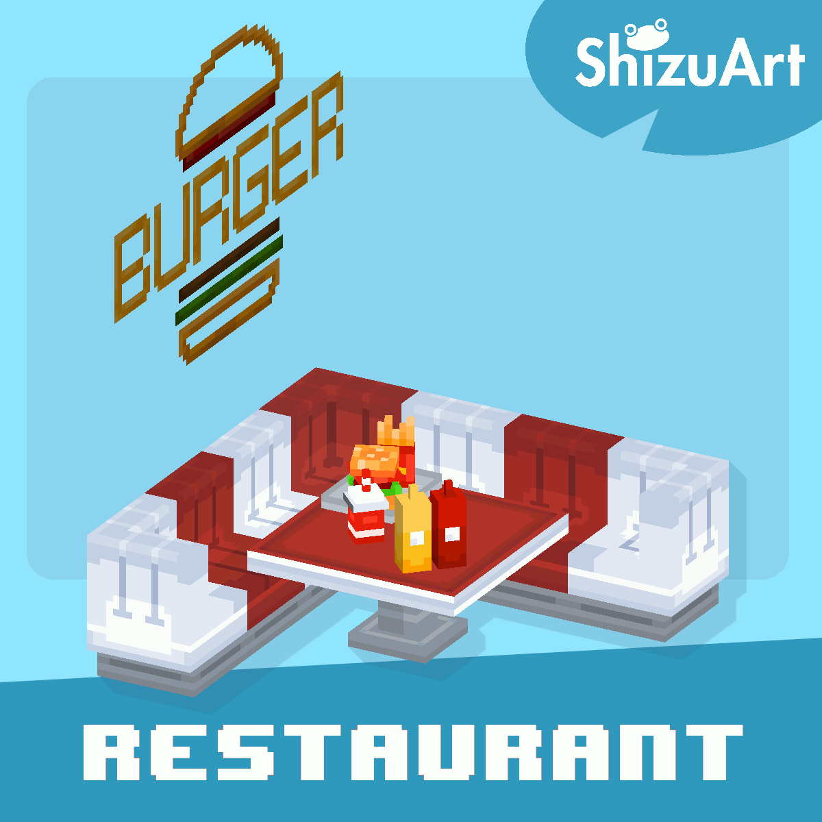 Restaurant Furniture [Dyeable] 미리보기 이미지