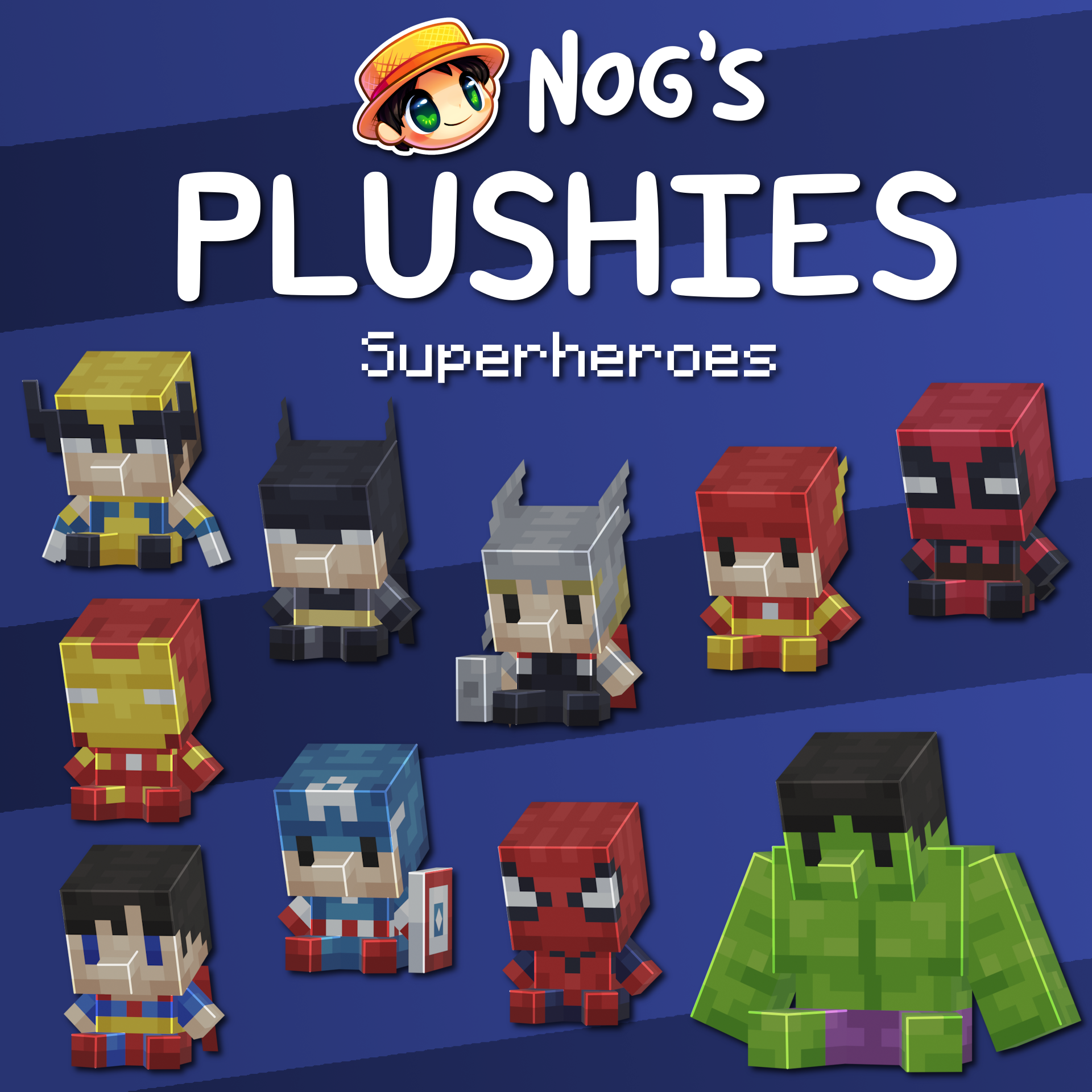 Nog's Plushies [Superheroes] preview image
