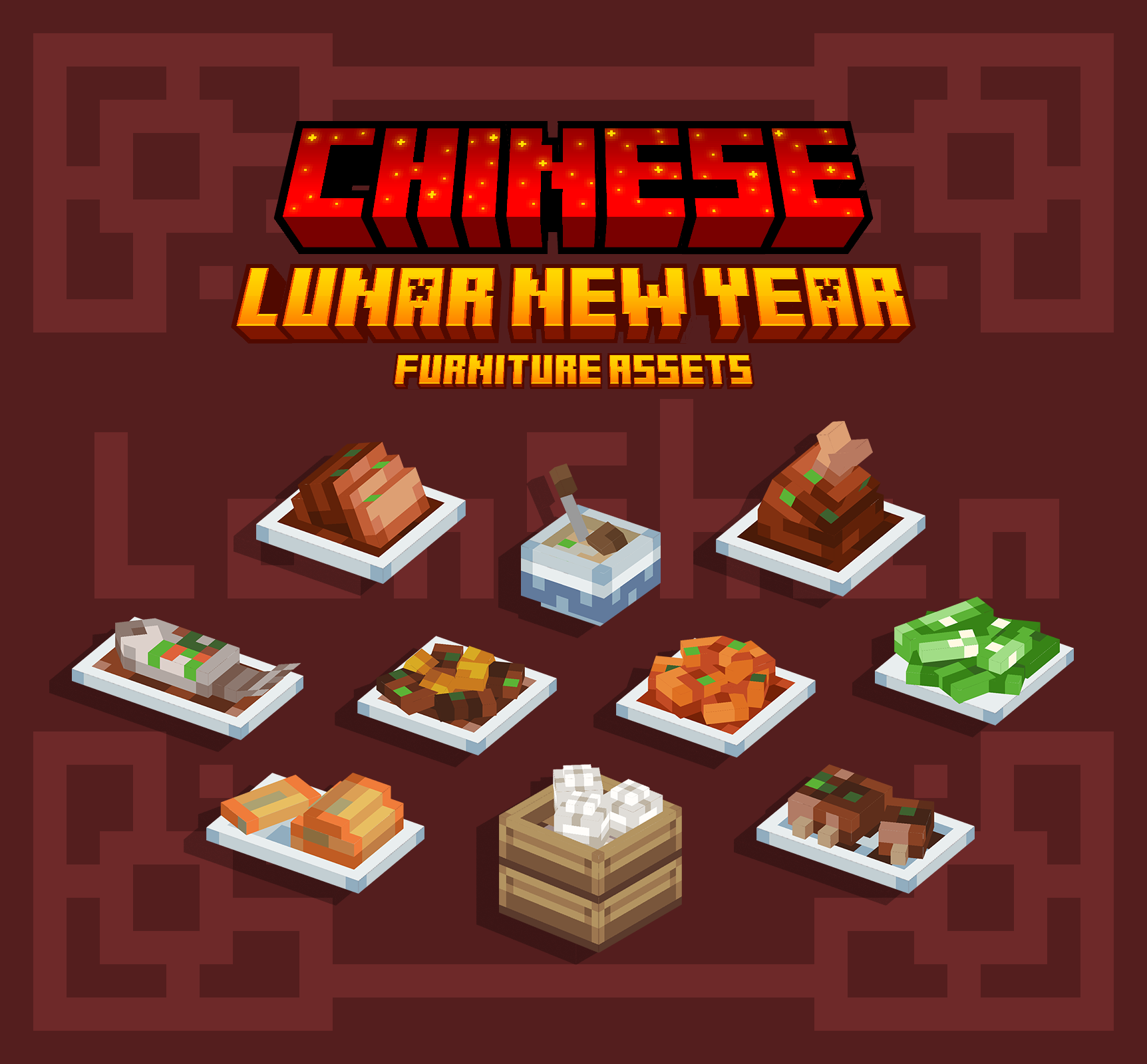 Chinese Lunar New Year Furniture I preview image