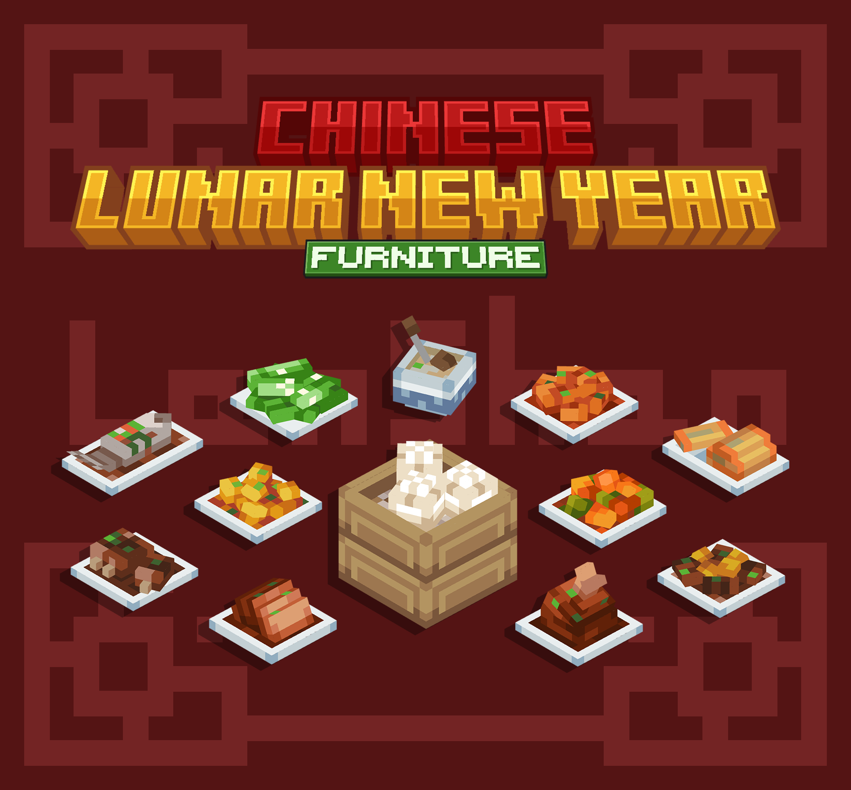 Lunar New Year Food Mini Pack preview image
