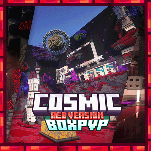 Cosmic BoxPvP map (red version) preview image
