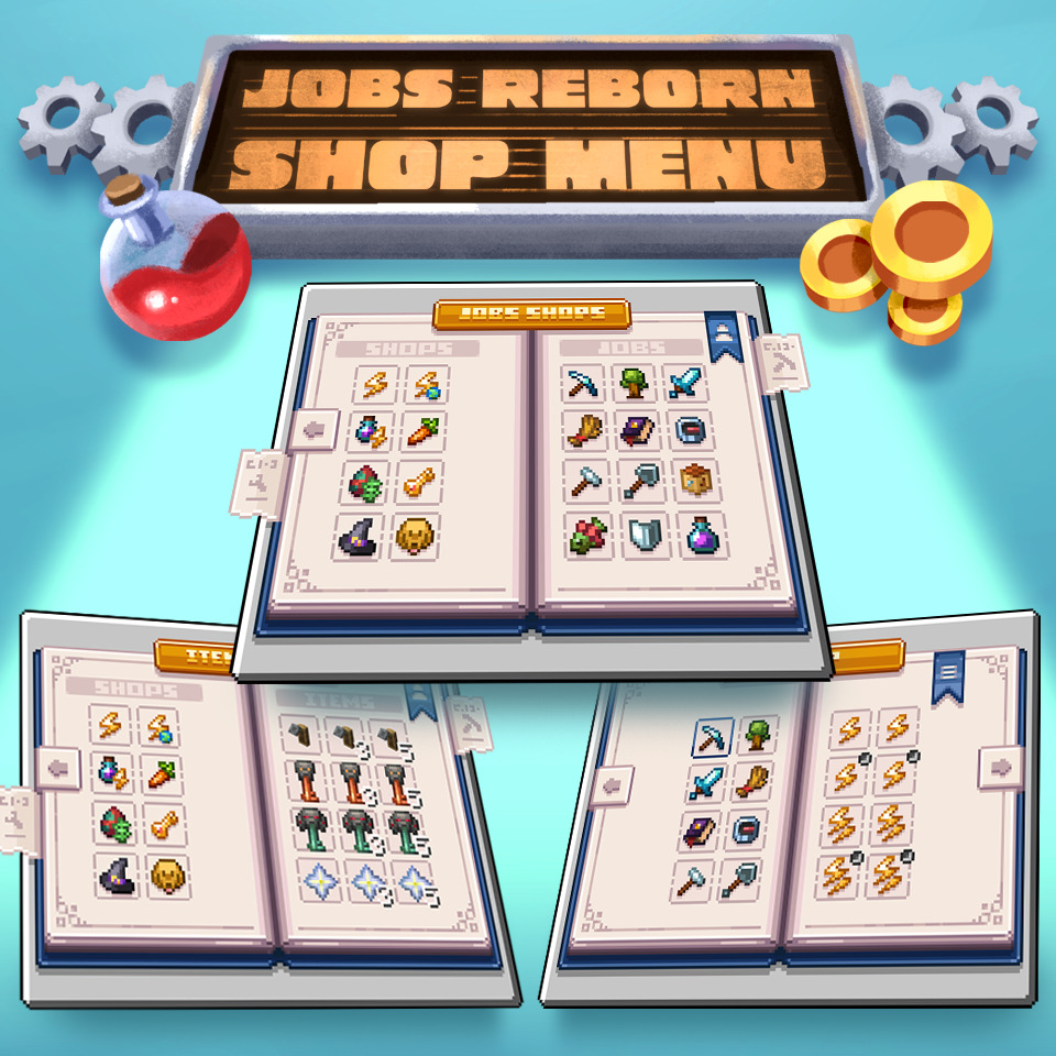 Spectra Studios | Jobs Shop Menu preview image