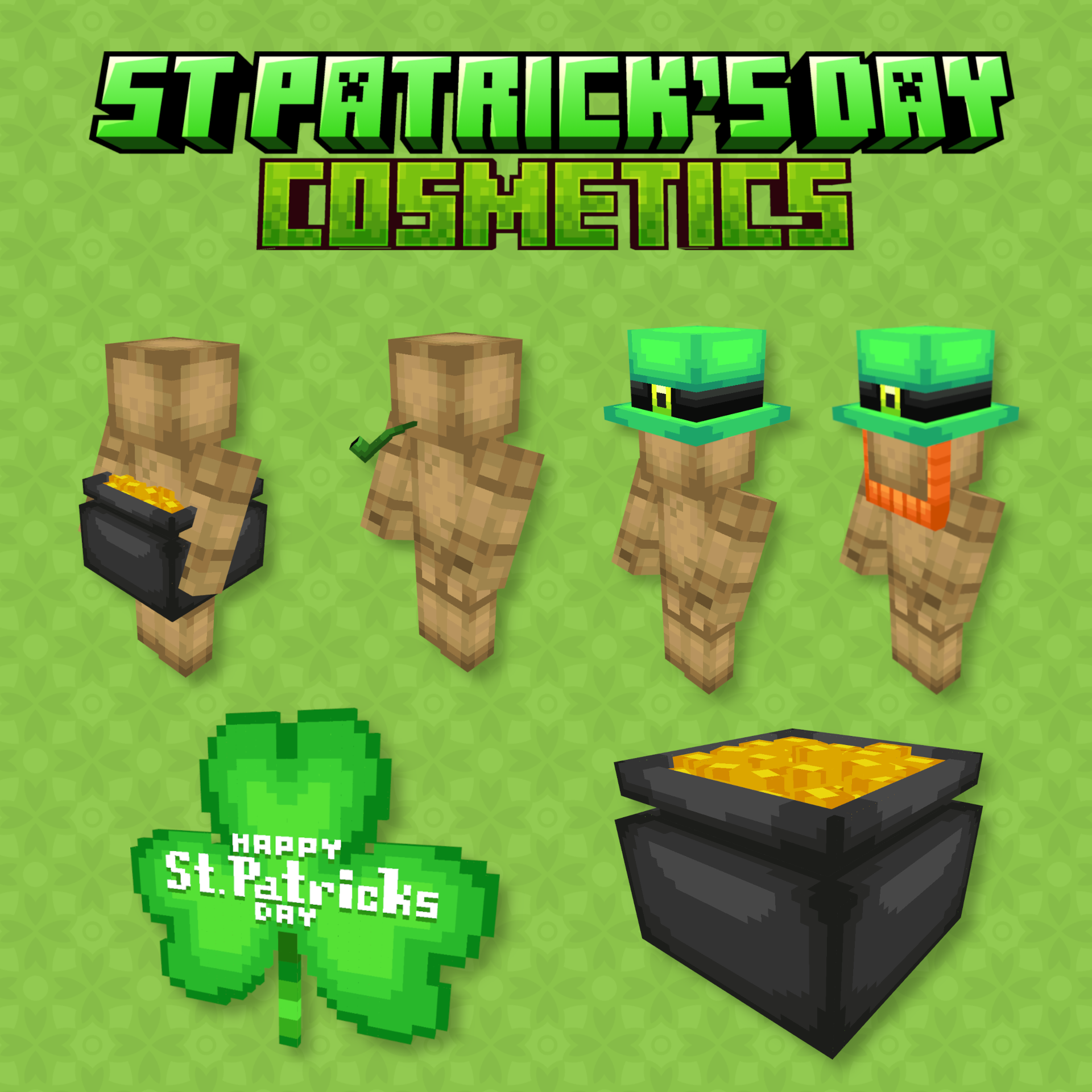 St Patrick's day cosmetics