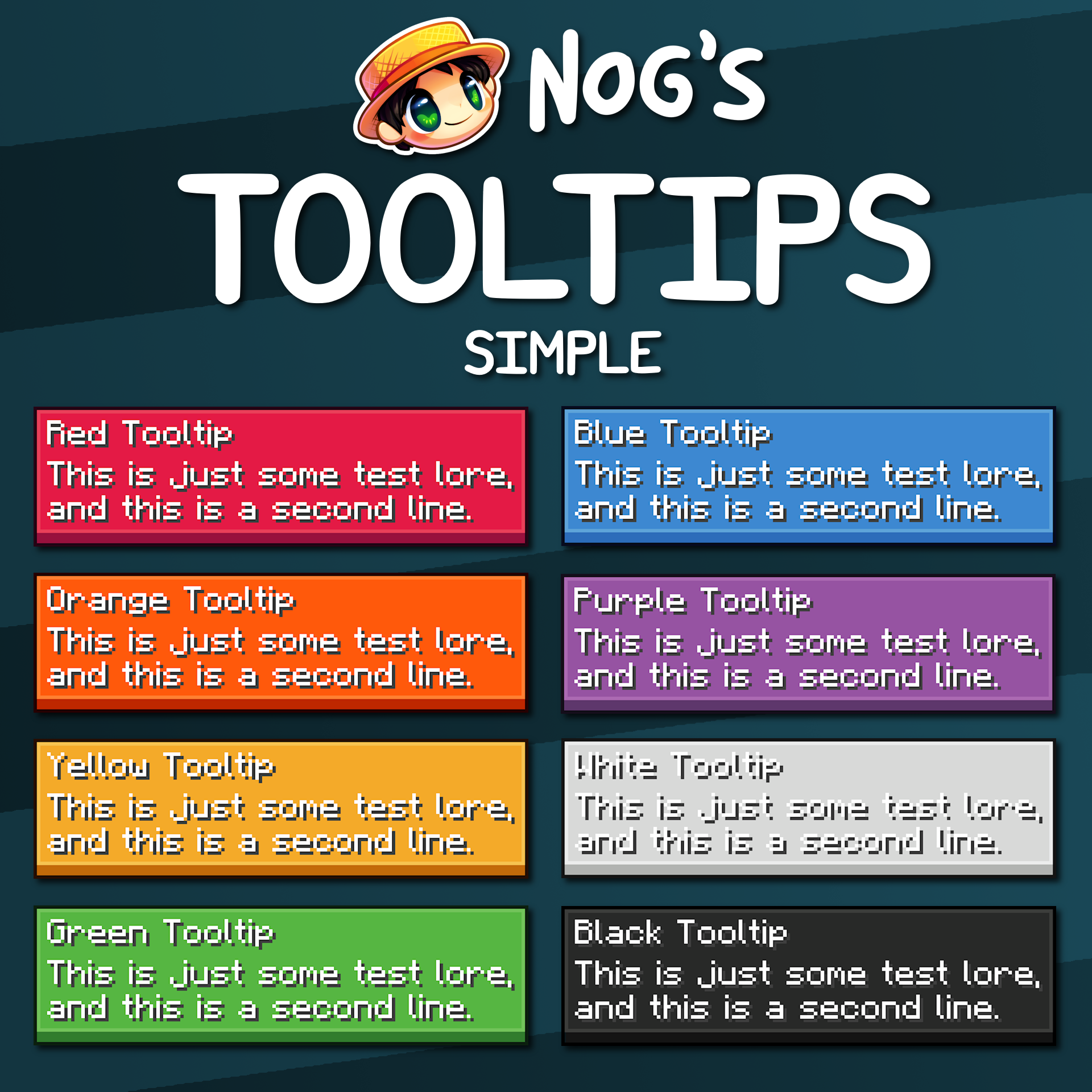 Nog's Tooltips [Simple] voorbeeldafbeelding