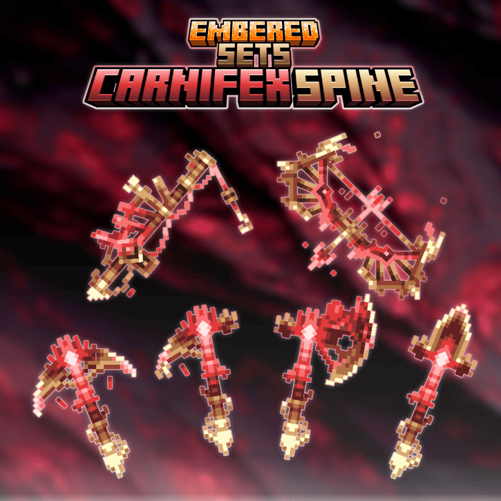 Imagen previa de Conjuntos de Herramientas Embered | Espina Carnifex ANIMADA