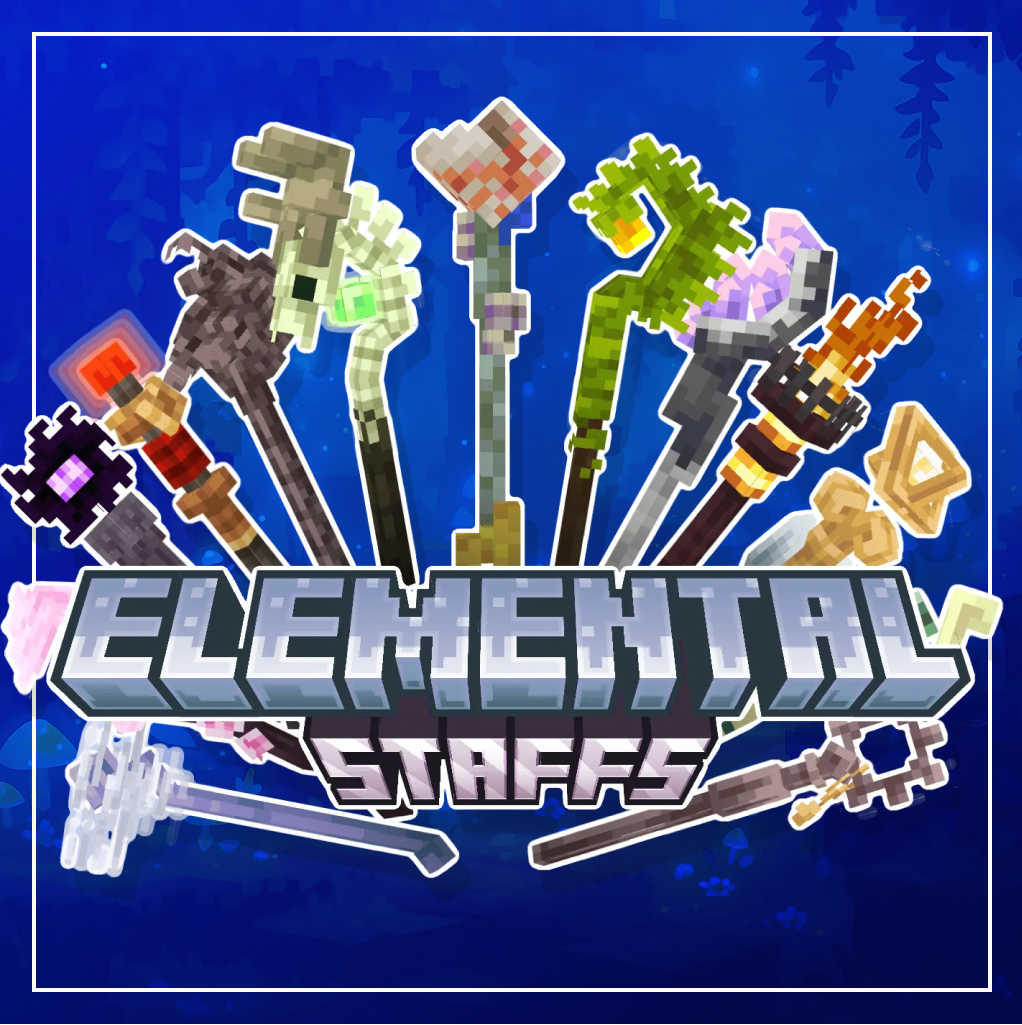 Imagen previa de Elemental Staffs Pack 1