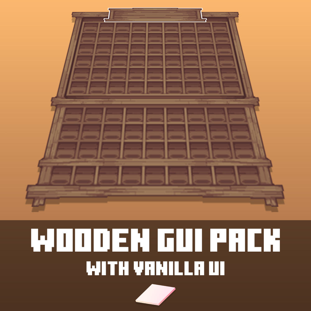 TT | Wooden Guis Template + Vanilla and Custom Alphabet preview image