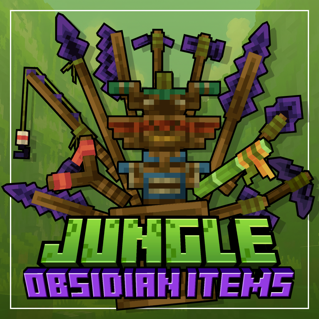 Imagen previa de Jungle | Obsidian Weapons and Tools Pack
