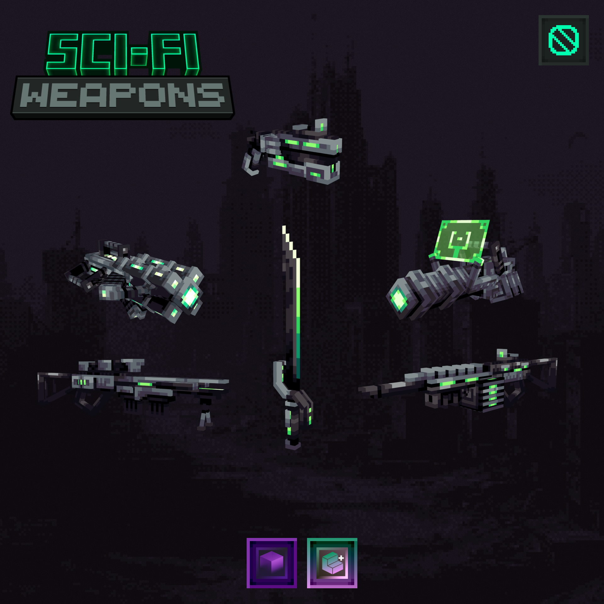 Sci-Fi  Weapons  - Weapons from the future! preview image