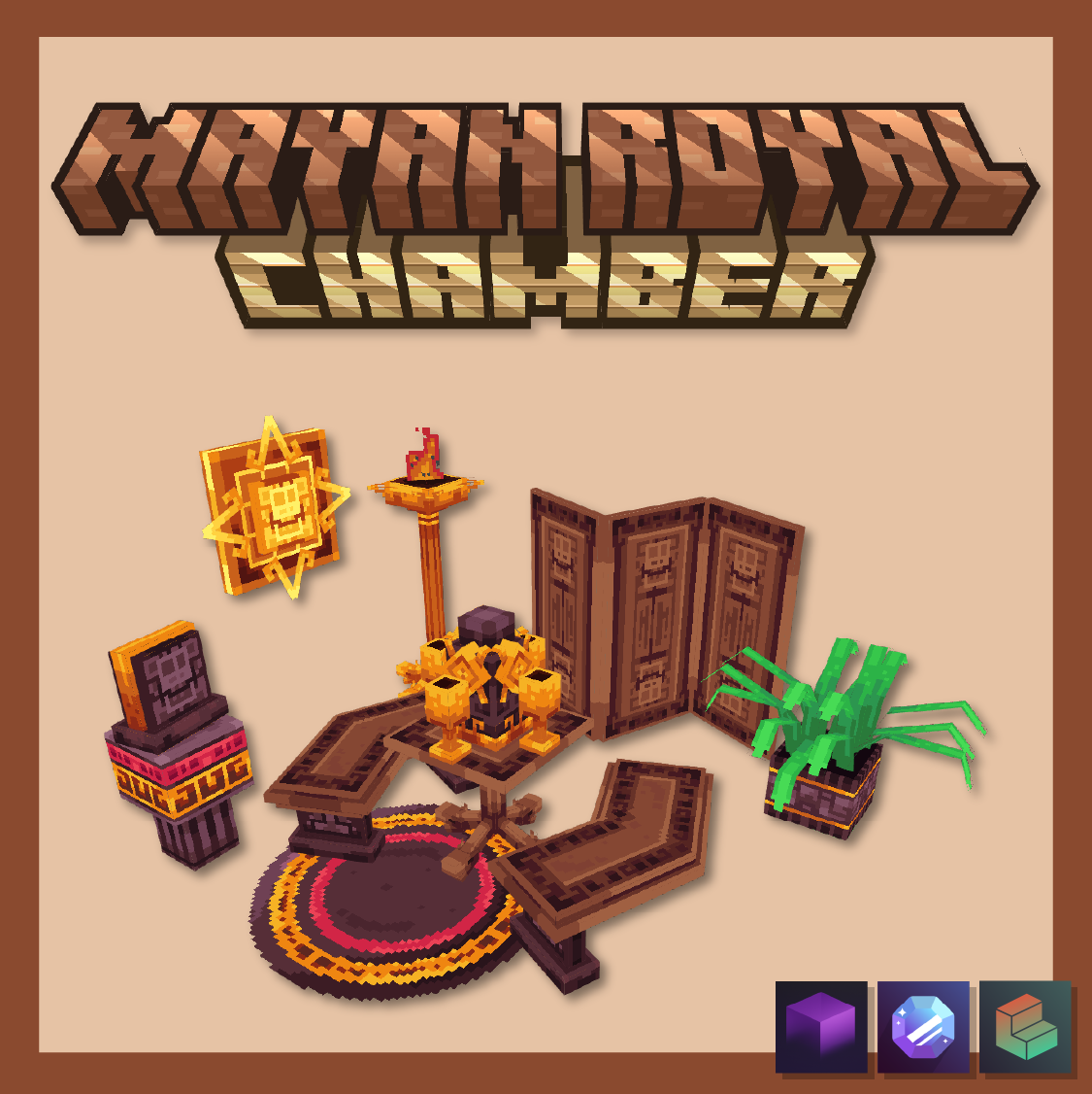 Mayan Royal Chamber Animated Furniture preview image