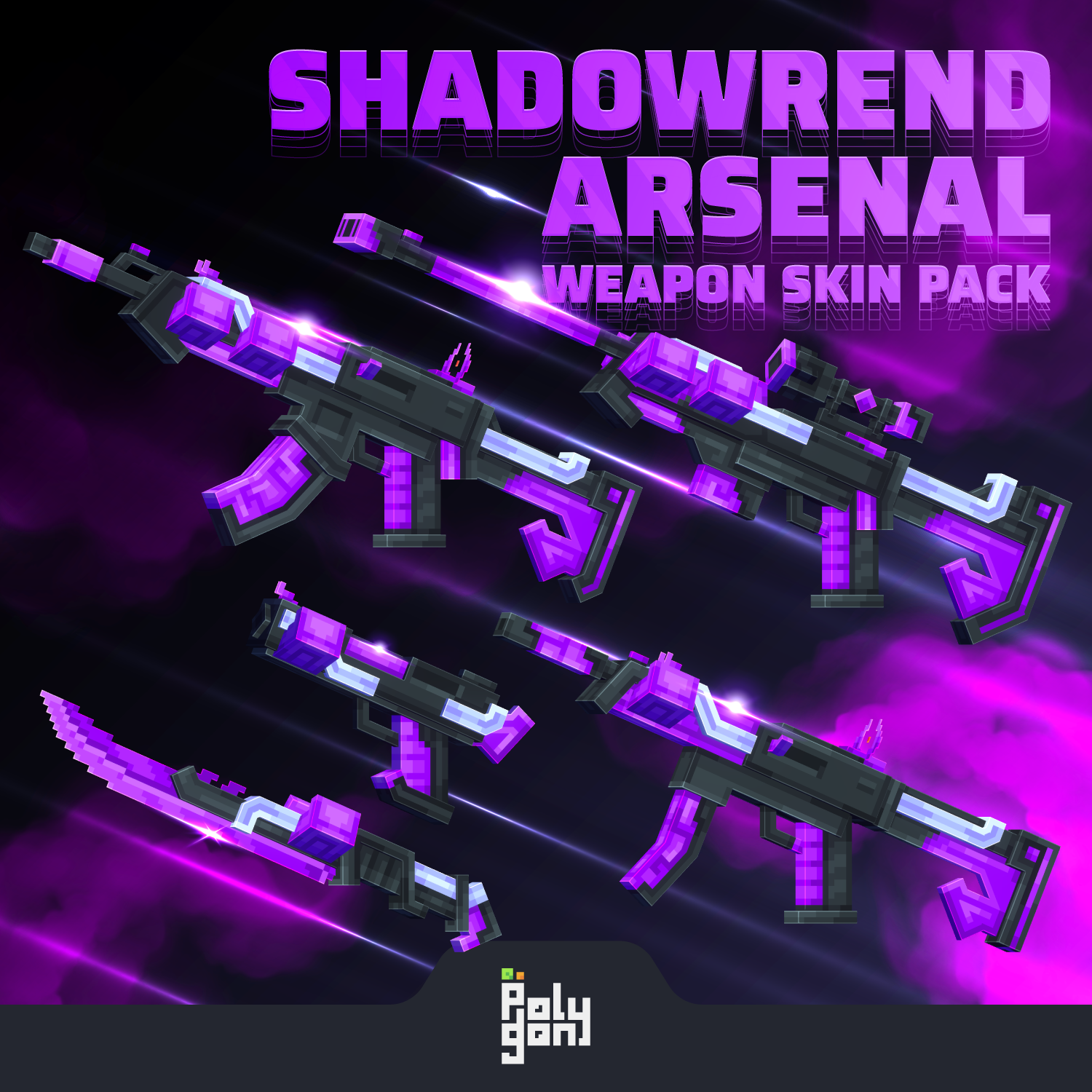 Shadowrend Arsenal - Weapon Skin Pack (64x) preview image