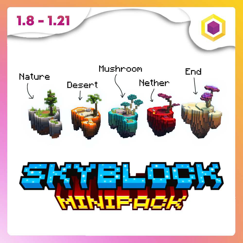 5 Starter Islands | Skyblock preview image