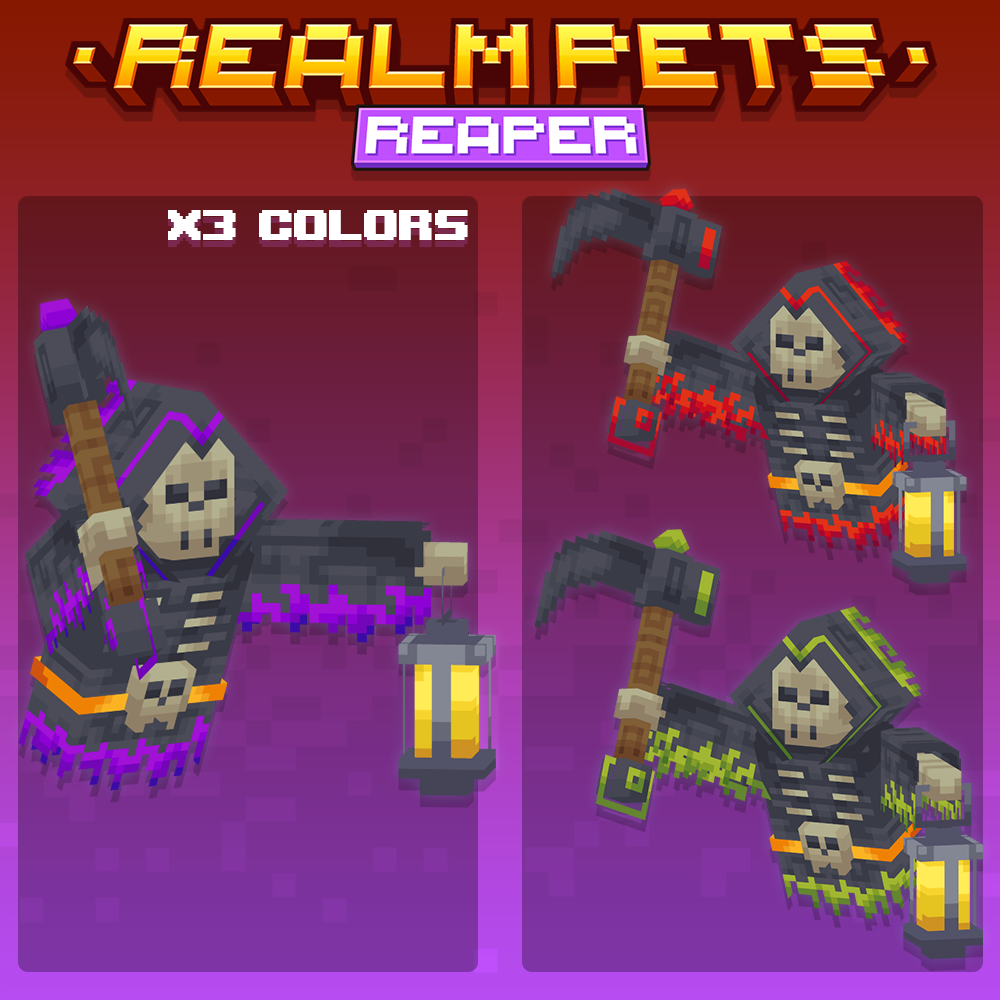 Realm Pets Vol 1 - Reaper | Halloween preview image