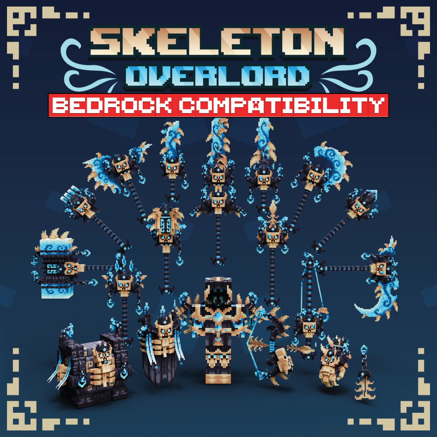 Skeleton Overlord Animated Weapon Set Volume 1 [For GeyserMC] preview image