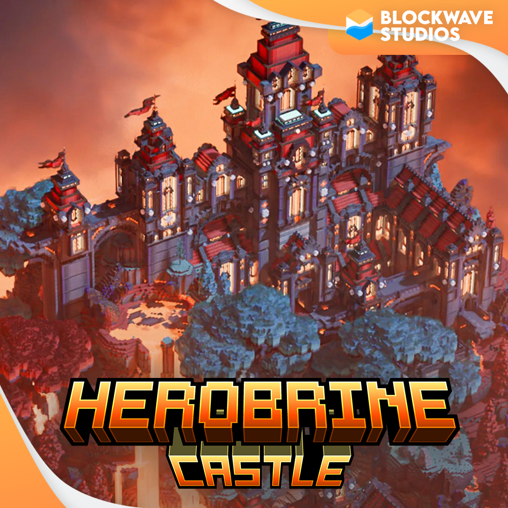 Spawn - Herobrine Castle - 600x600 size preview image