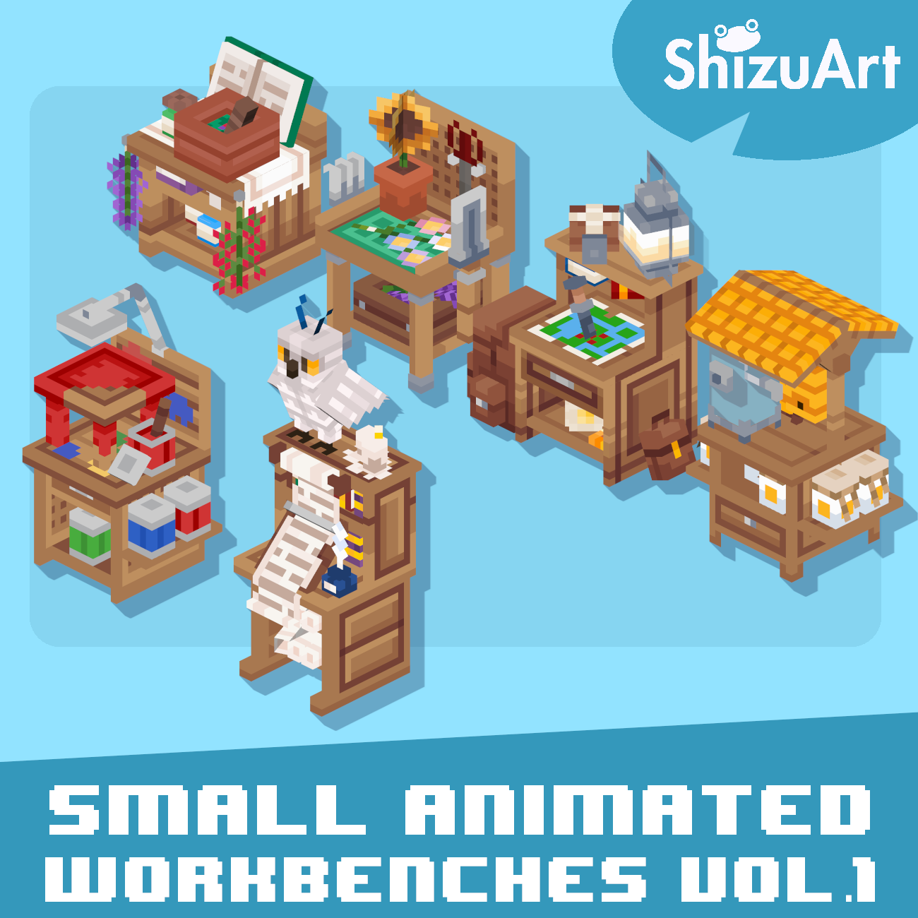 Small Animated Workbenches Vol.1 preview image
