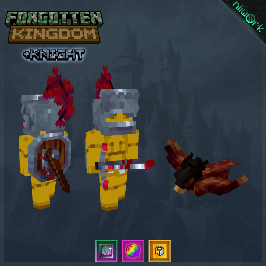 ForgottenKingdom - Knight & Cosmetics pack! preview image