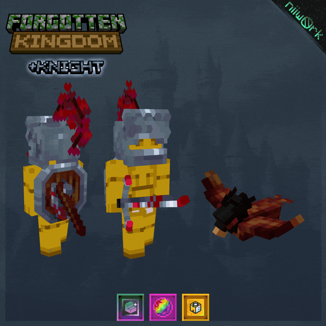 ForgottenKingdom - Knight & Cosmetics pack! preview image