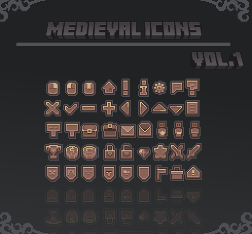 44 Medieval Icons preview image