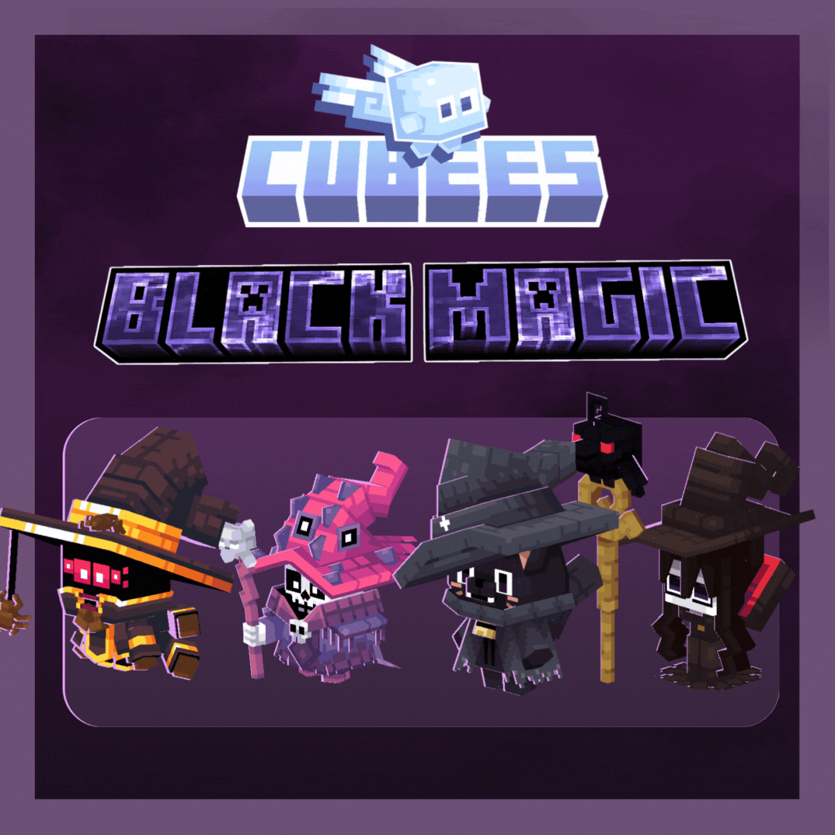 Cubees Black Magic Pack - Pets & companions preview image