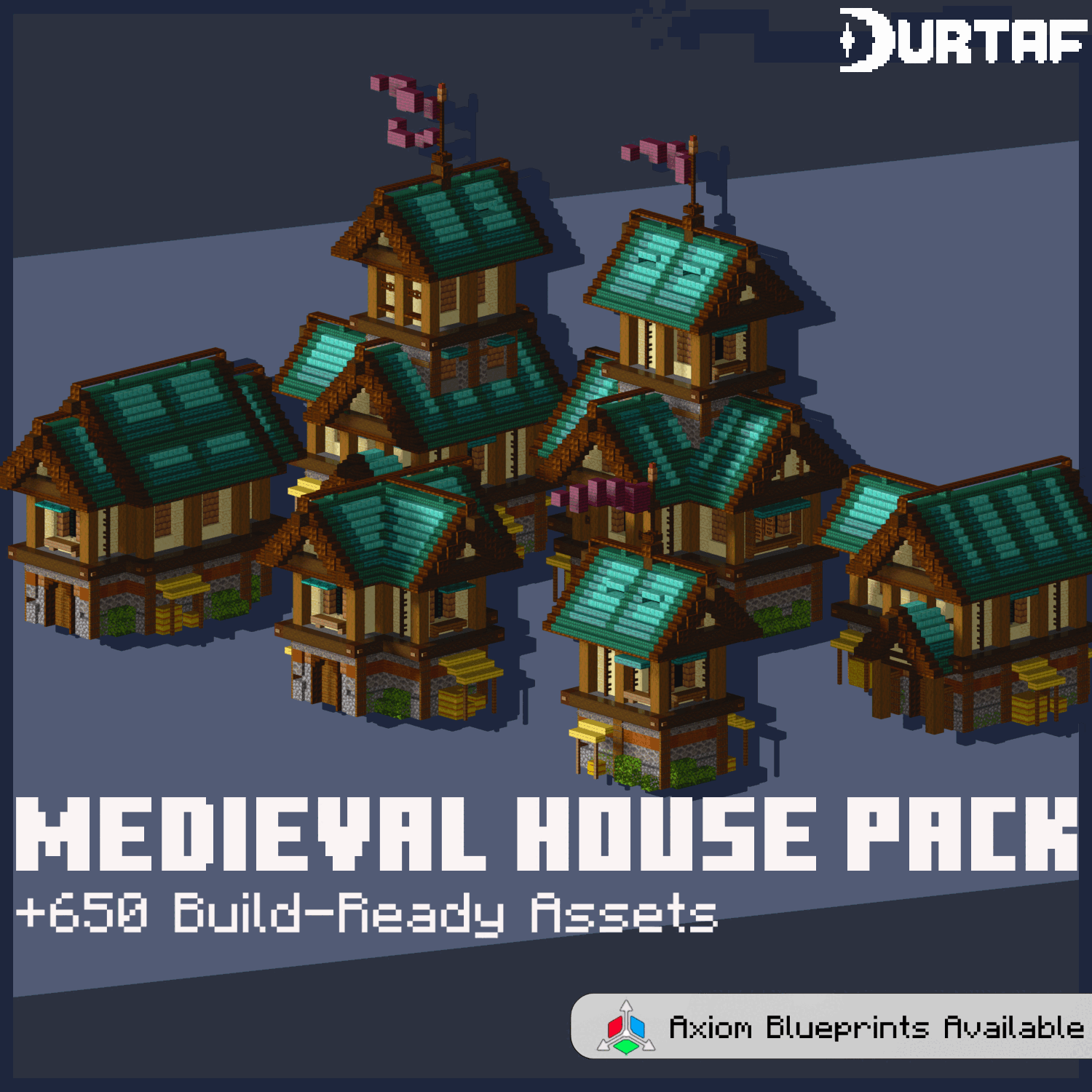 Medieval House Pack +650 Assets preview image