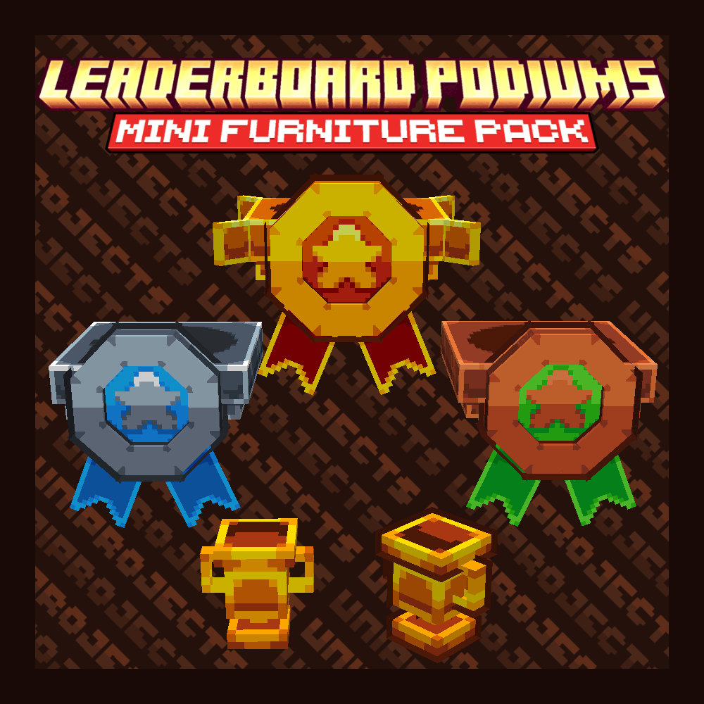 Leaderboard Podiums Mini Furniture Pack preview image