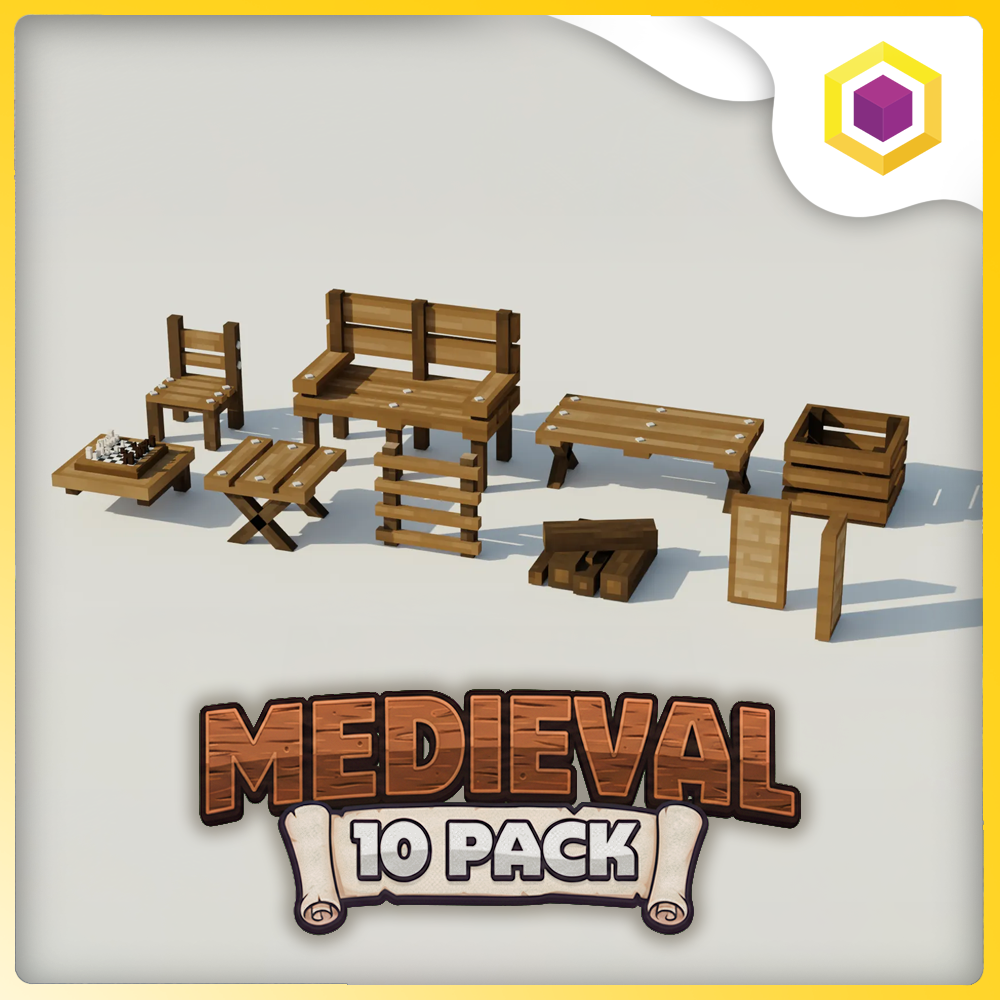 Medieval Pack | 10 Models preview image