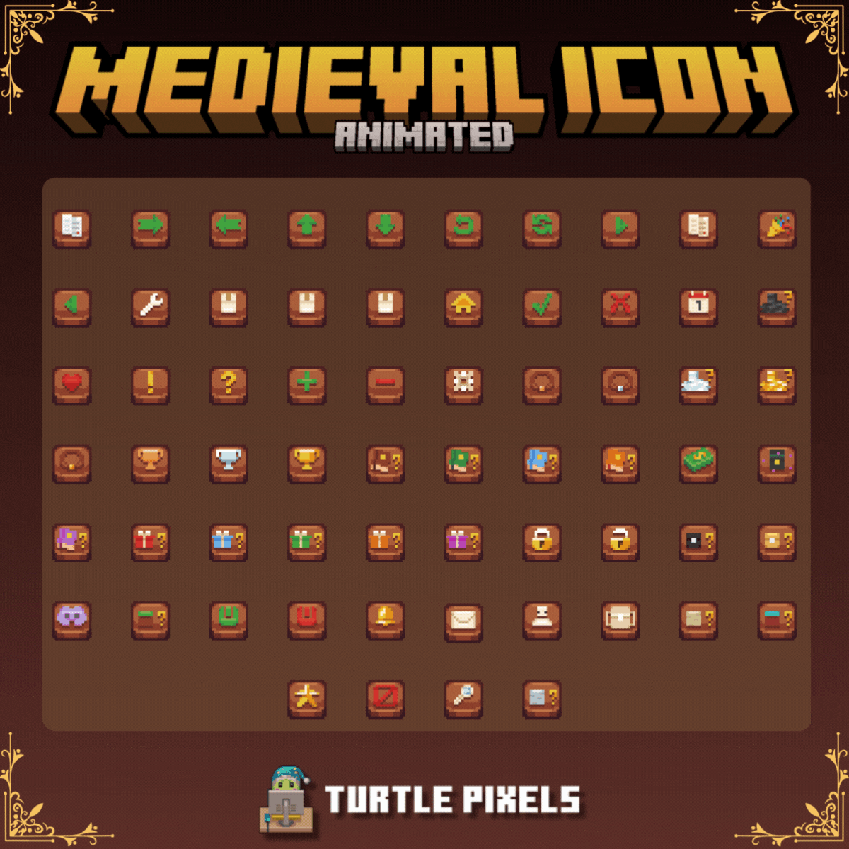Medieval Icons Animated preview image