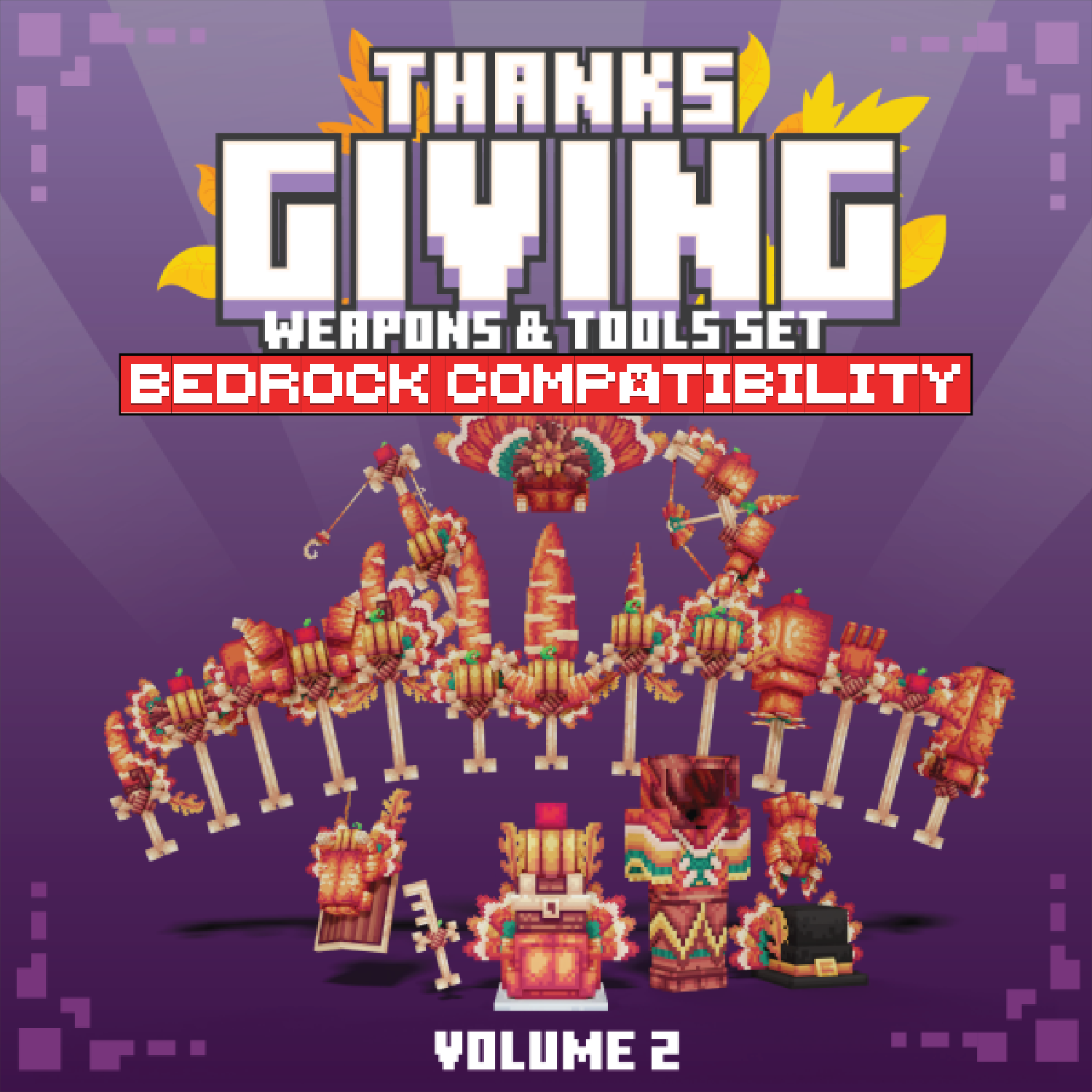 Thanks Giving Weapon Set Volume 2 [For GeyserMC] preview image