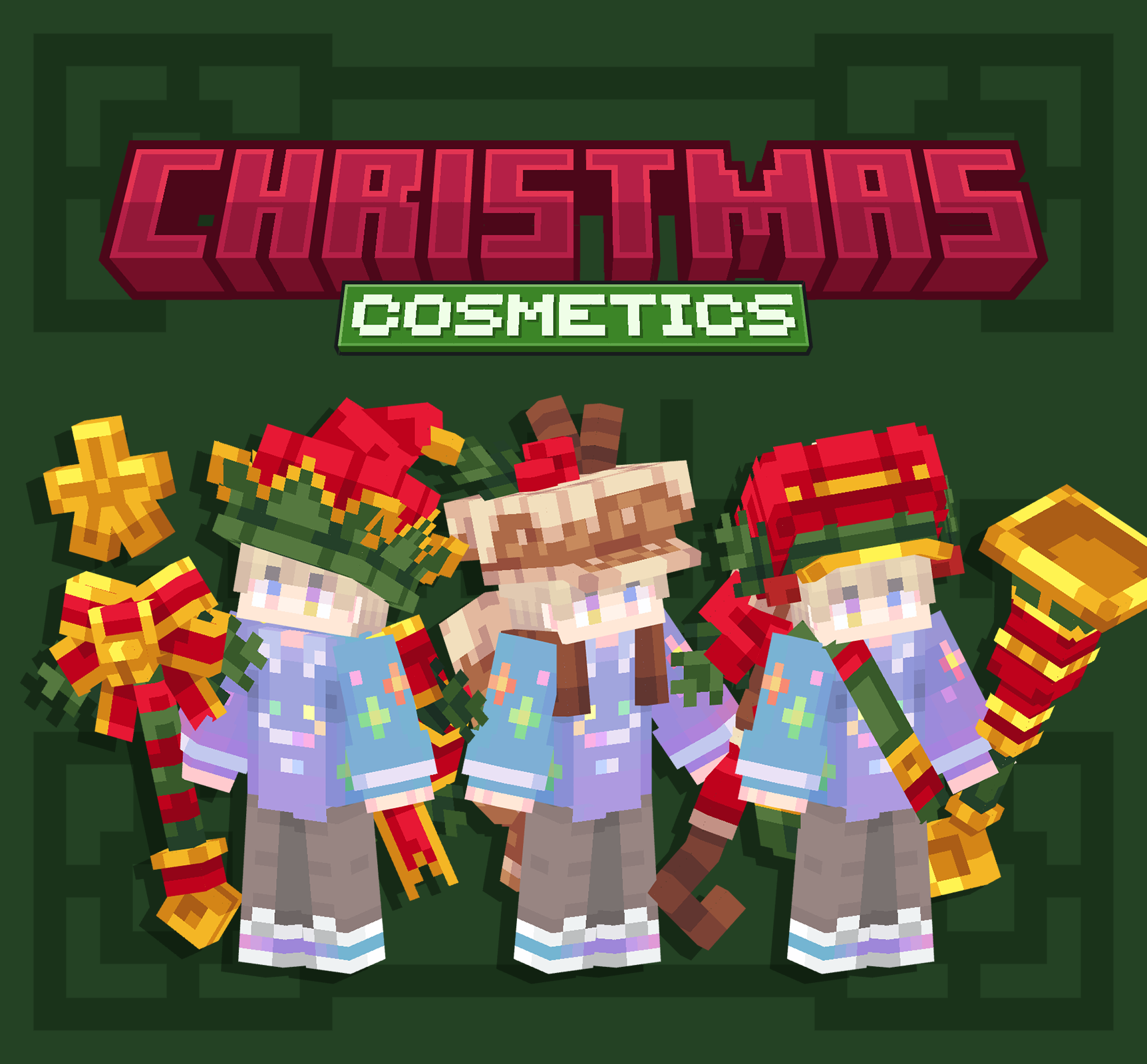 Christmas Cosmetics Bundle Vol.2【Dyeable】 preview image
