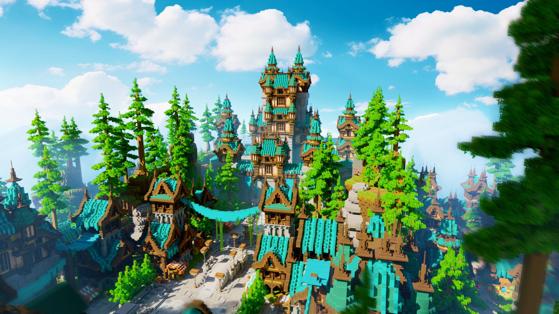 Azure Heaven Castle Spawn preview image