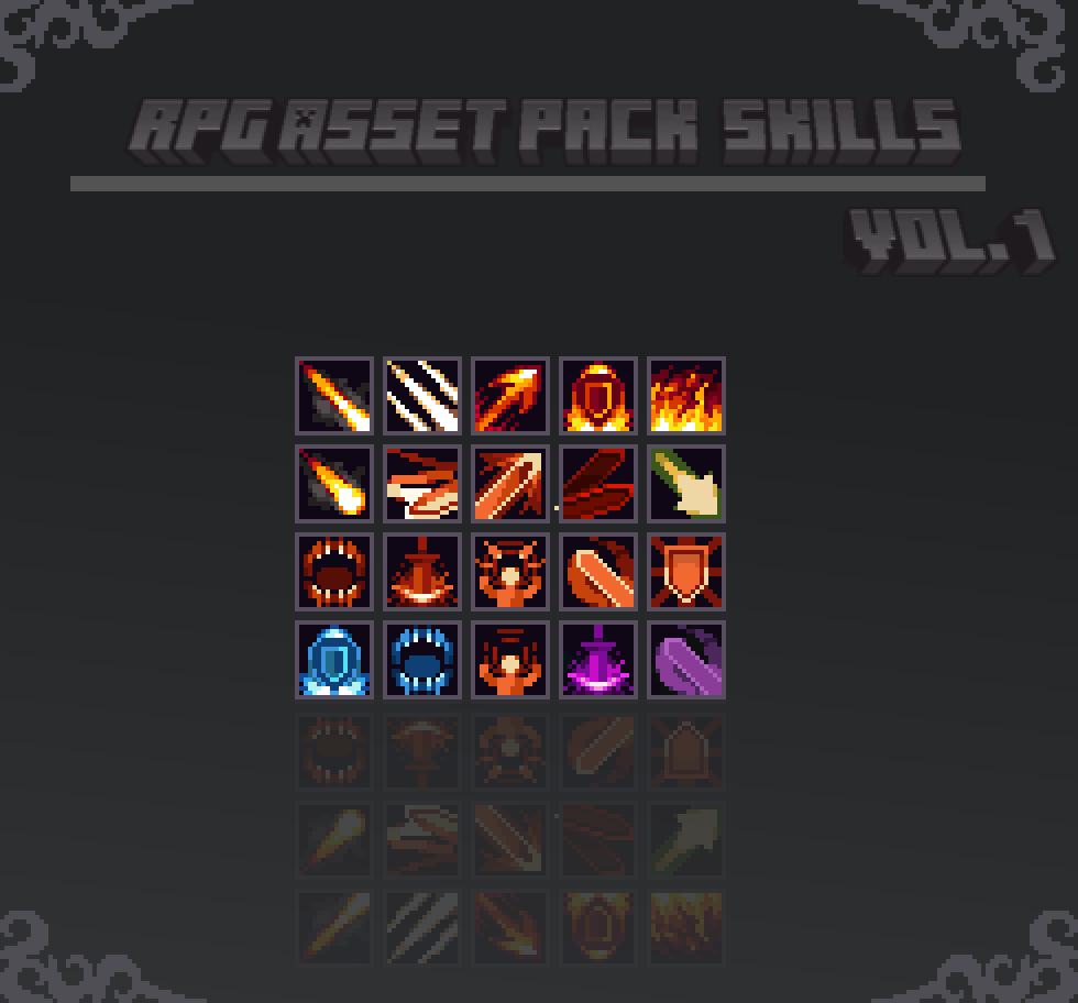 RPG Asset Pack – Skills Vol. 1 preview image