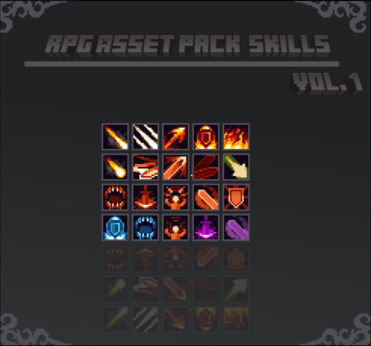 RPG Asset Pack – Skills Vol. 1 preview image