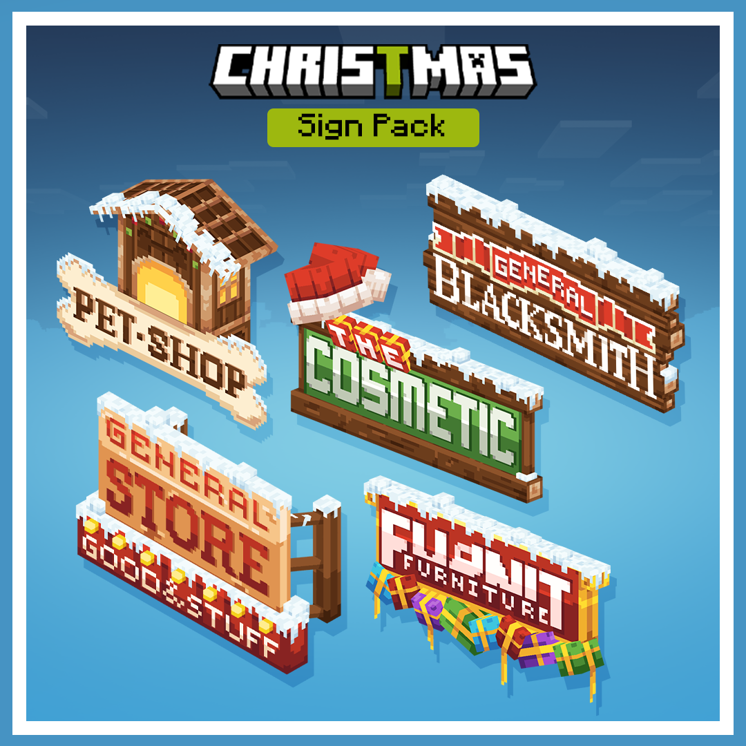 Christmas Sign Pack preview image