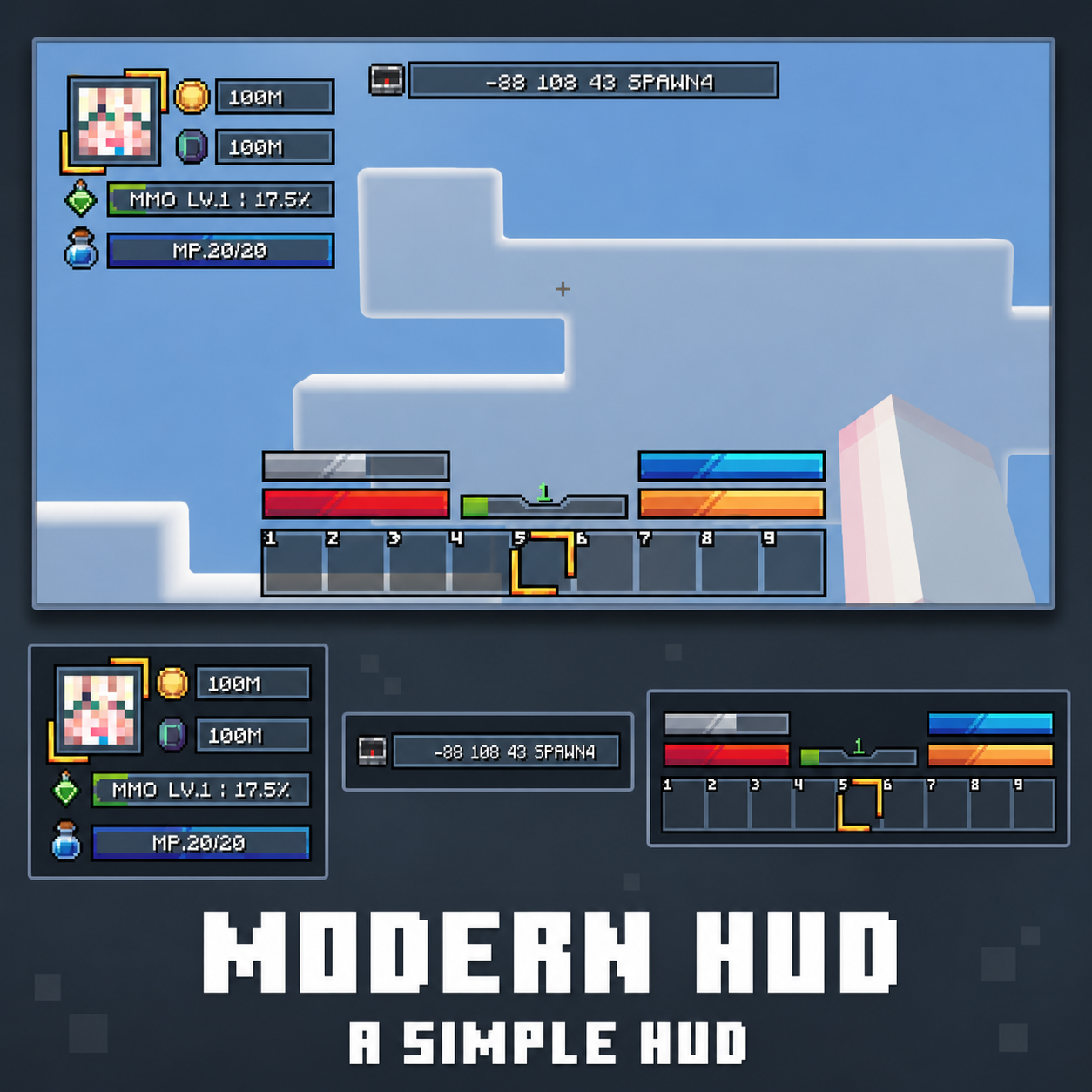 Podgląd TT | Modern Hud