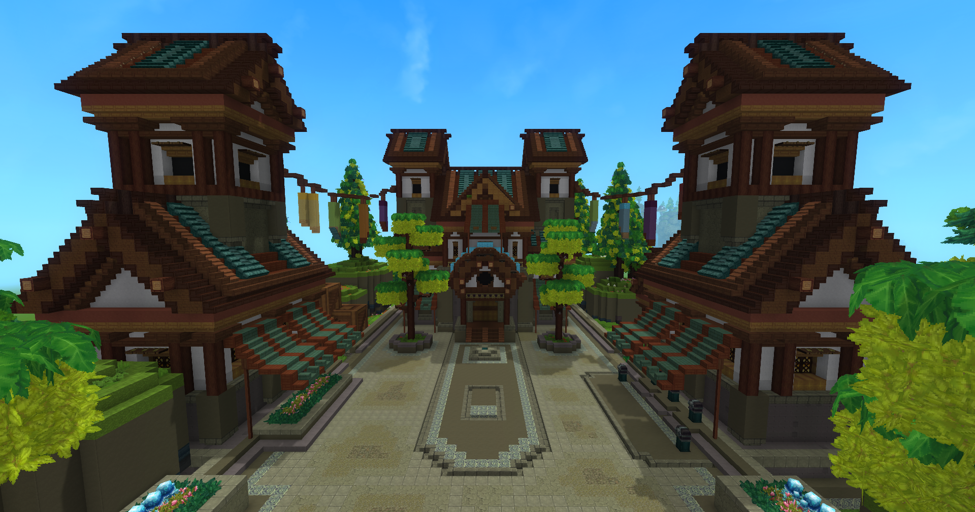 Hytale Simple Medieval Spawn preview image
