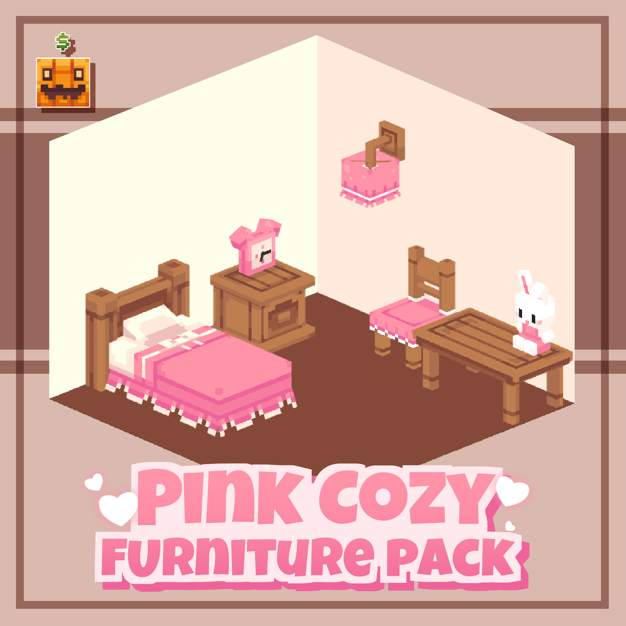 Pink Cozy Furniture Pack preview image