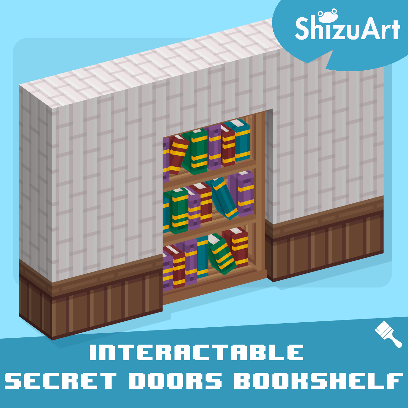Anteprima di Porte Segrete : Libreria [Interattiva | Tingeribile | Arredamento]