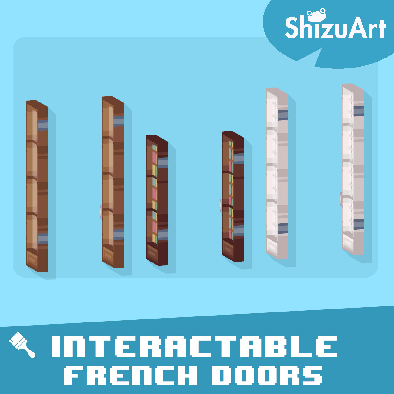 French Door  [Interactable - Dyeable] 미리보기 이미지