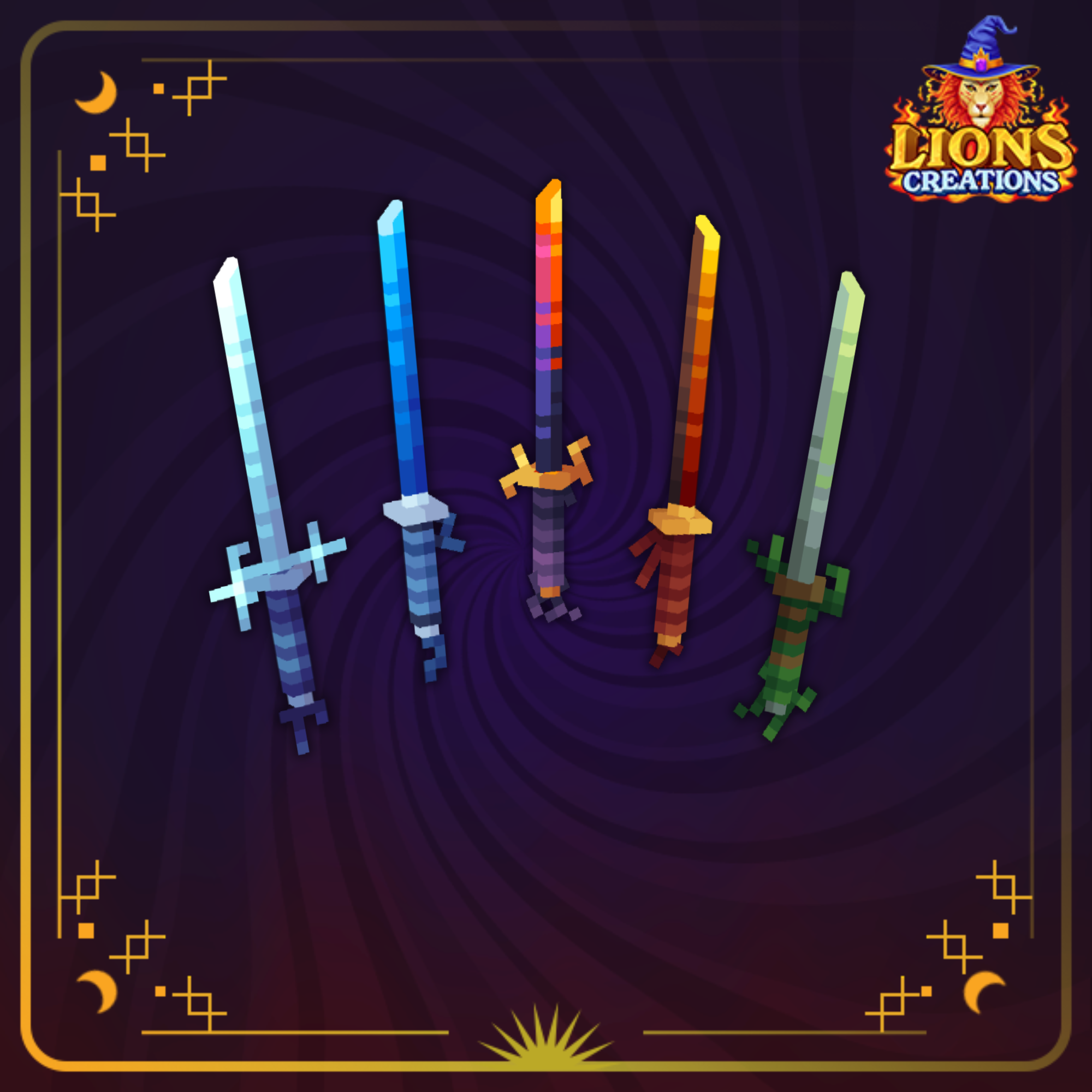 Hình xem trước Katanas | Chương 1 | Lions Creations
